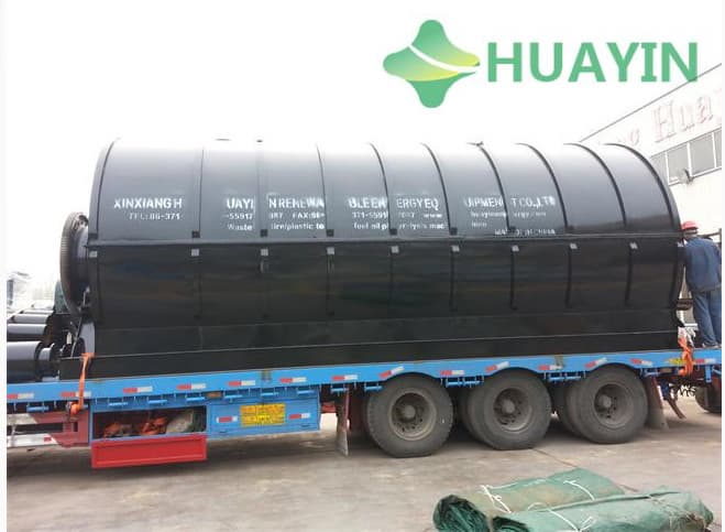 Huayin brand plastic refining to fuel oil machine